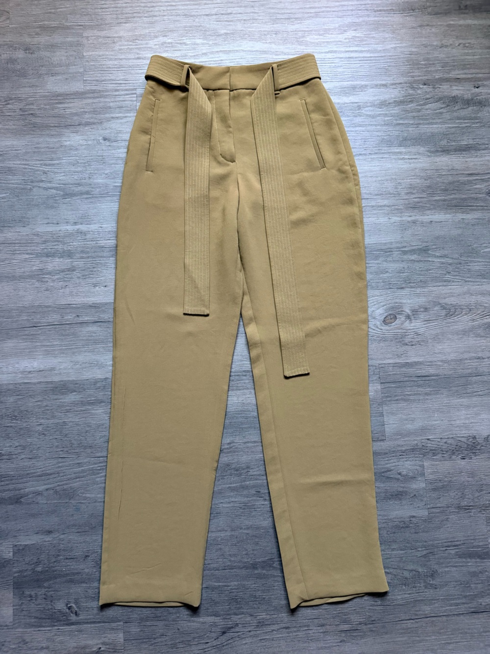 Wilfred Men's Drawstring Chinos in Tan